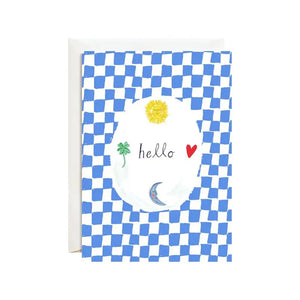 Moon Says Hello - Petite Card