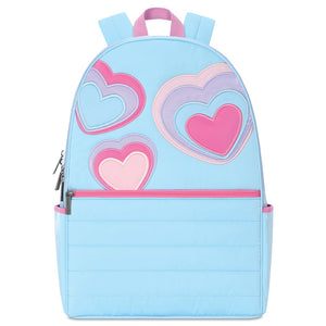 Happy Heart Puffy Backpack