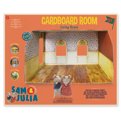 Cardboard Room - Living Room