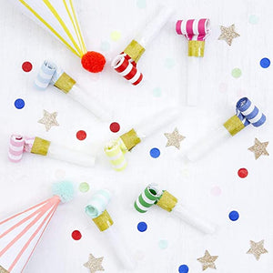 Bright Stripe Party Blowers