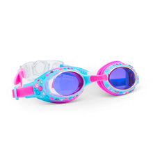 Crystal Violet Glimmering Gemstones Swim Goggles