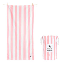 Kids Beach Towels - Malibu Pink - Medium (130 x 70 cm)