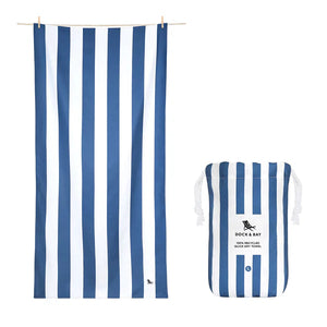 Kids Beach Towels Whitsunday Blue - Medium (130 x 70 cm)