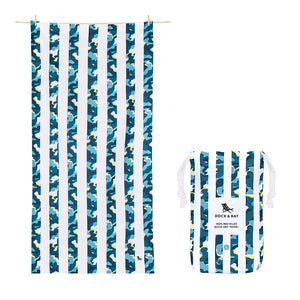 Kids Beach Towels-Cool Camo - Medium (130 x 70 cm)