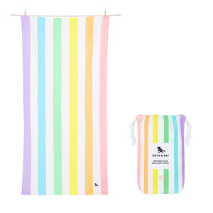 Kids Beach Towels Unicorn Waves - Medium (130 x 70 cm)