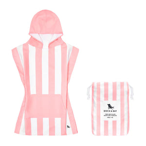 Kids Poncho Malibu Pink -Medium (7 a 10 años)