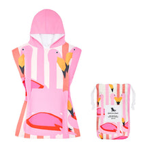 Poncho Kids Flamboyant Flamingos- Small (3 a 5 años)
