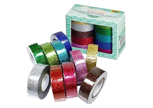 Set Glitter-Tape 'Rough' 10pcs