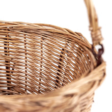 Bicycle wicker basket