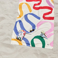 Kids Beach Towels- Doodle Mood - Medium (130 x 70 cm)