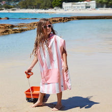 Kids Poncho Malibu Pink -Medium (7 a 10 años)