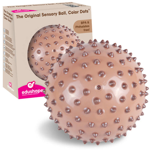 The Original Sensory Ball,Color Dots 7'-Boho Chic Coffee-Loop