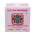 Floral  Needlepoint Bag Kit