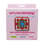 Floral  Needlepoint Bag Kit