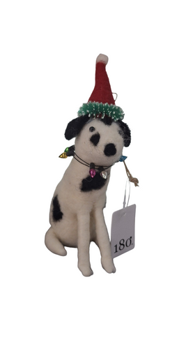 Felt Christmas Dog (4 diseños)