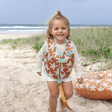 Swim Vest 3-6 Years- Seastar Brown