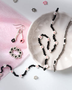 Rocailles Beads Set - Silver