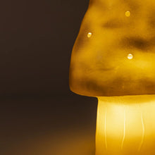 Small Mushroom Night Lamp, Gold