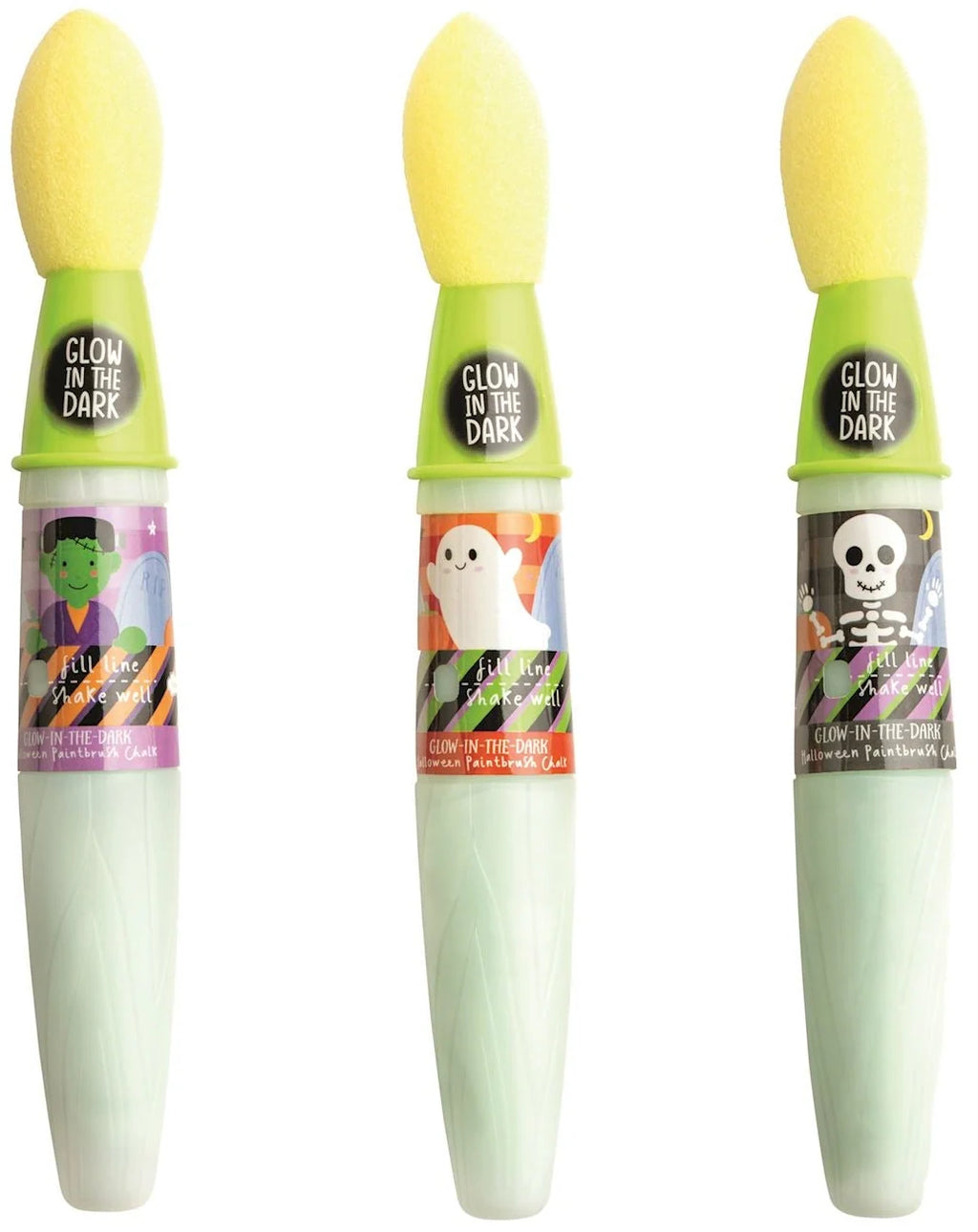 Halloween Glow Chalk Brushes
