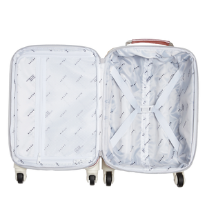 Mini Logan Suitcase - Pink/Silver