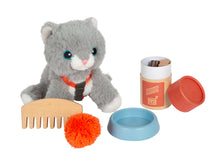 Gato con bolsa de Transporte y Kit de Cuidado