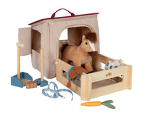 Juego de Caballos con Establo