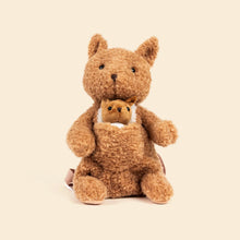 Kangaroo Plush Backpack
