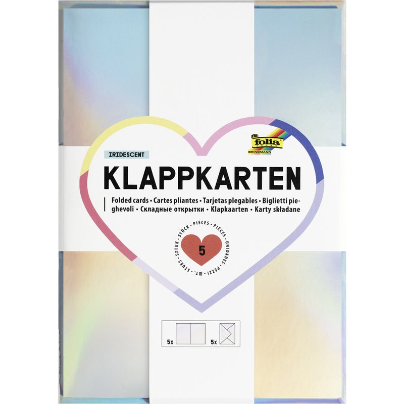 Cards-rectangular Silver Metallic