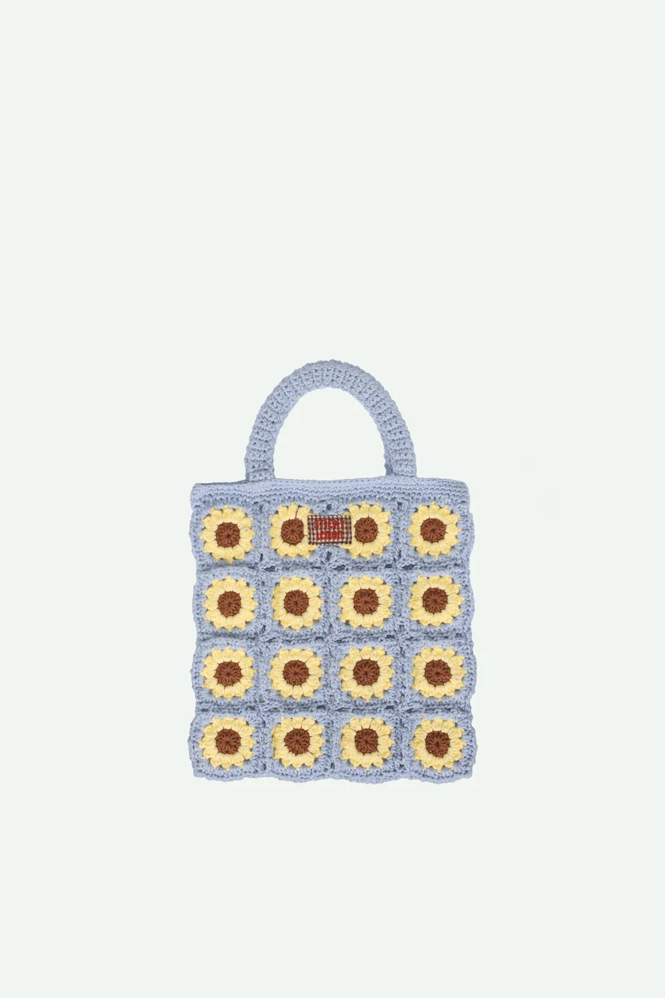 Sticky Lemon Crochet Bag - Lemon Tree - Flower - Willow Basket