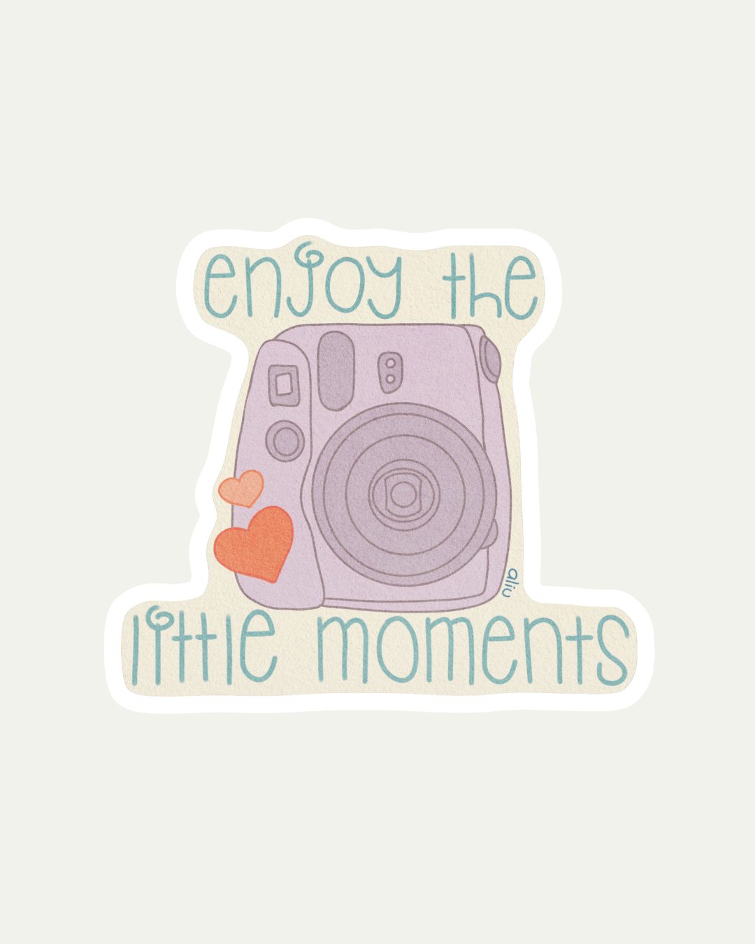 Bibidibú Stickers-Enjoy the Little Moments - Purple