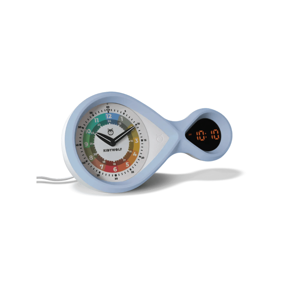 Kidyalarm Educational Alarm Clock Blue