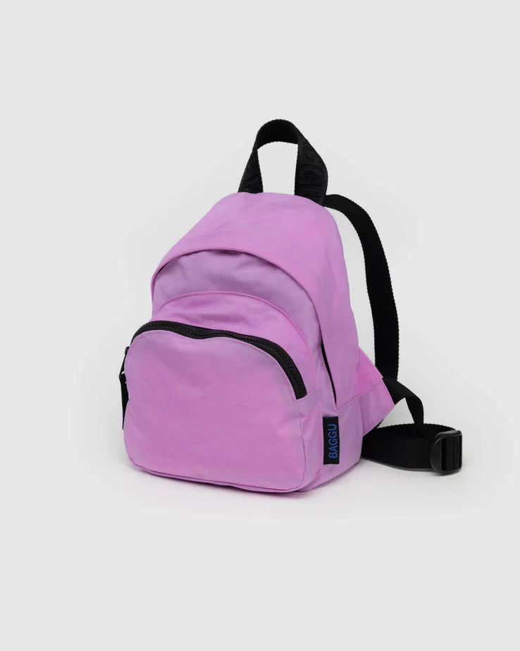 Mini Nylon Backpack - Peony