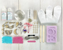 Wood+Resin Charm Jewelry