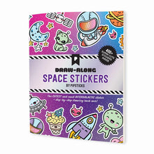 Mini Draw-Along Space Sticker Book