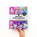 Mini Draw-Along Space Sticker Book