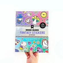 Mini Draw-Along Fantasy Sticker Book