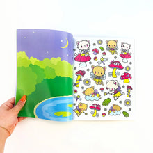 Mini Draw-Along Fantasy Sticker Book