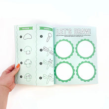 Mini Draw-Along Fantasy Sticker Book