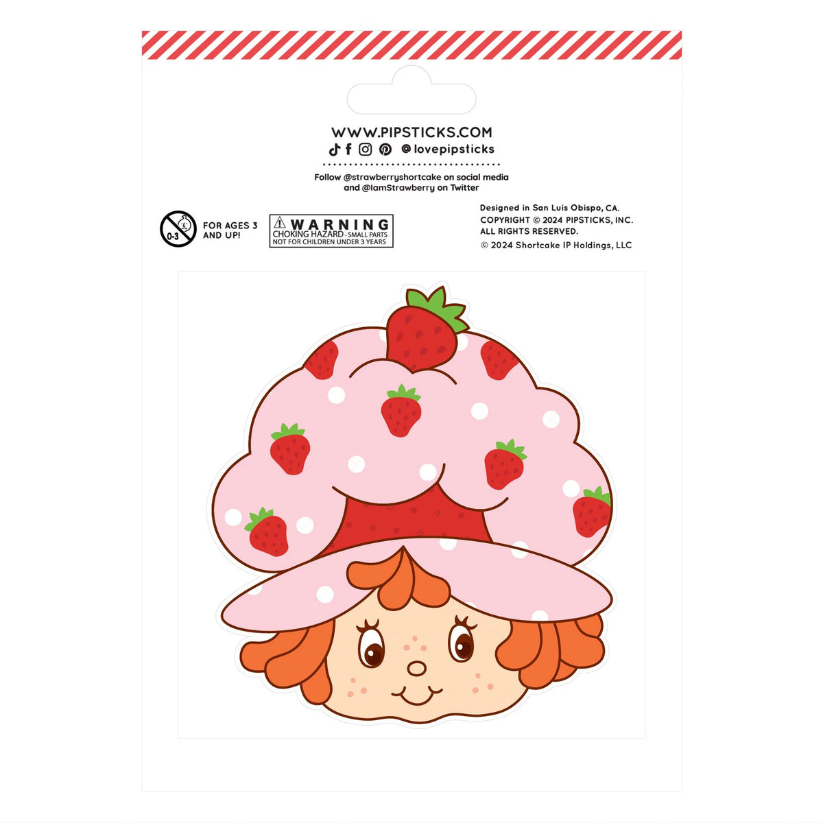 Strawberry Shortcake & Custard Scratch n Sniff (2ct)