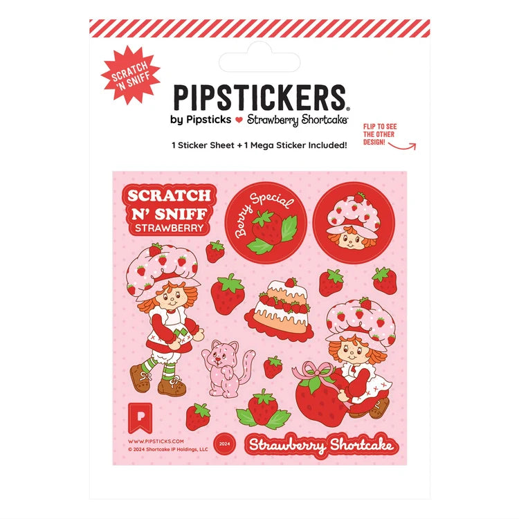 Strawberry Shortcake & Custard Scratch n Sniff (2ct)