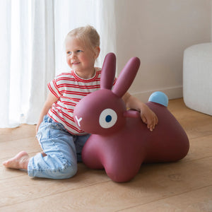Hoppi Bunny Burgundy