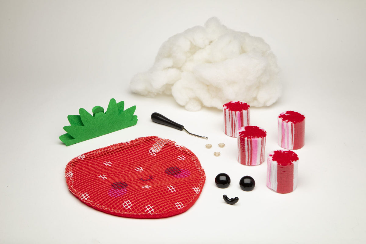 Latchkits Strawberry Pillow