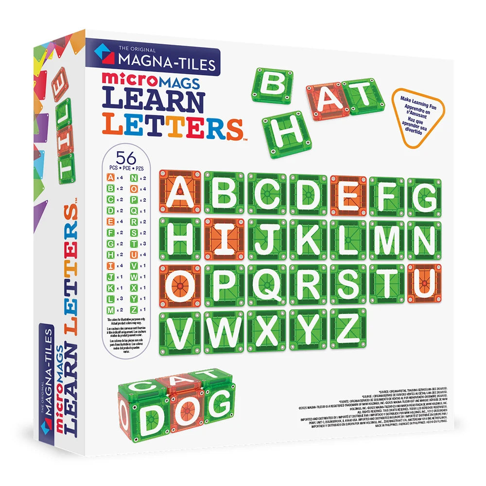 MicroMAGS LEARN Letters 56 Piece Set