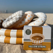 Swimming Pool 100 cm Yellow Striped