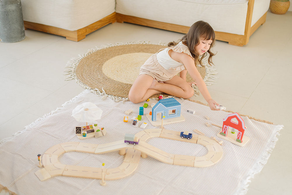 My Little Neighborhood Roadway Playset