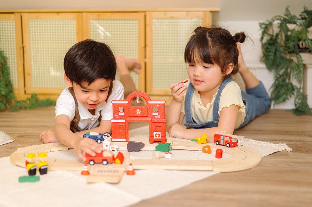 Fire & Rescue Roadway Playset