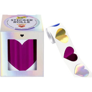 Sticker roll Hearts