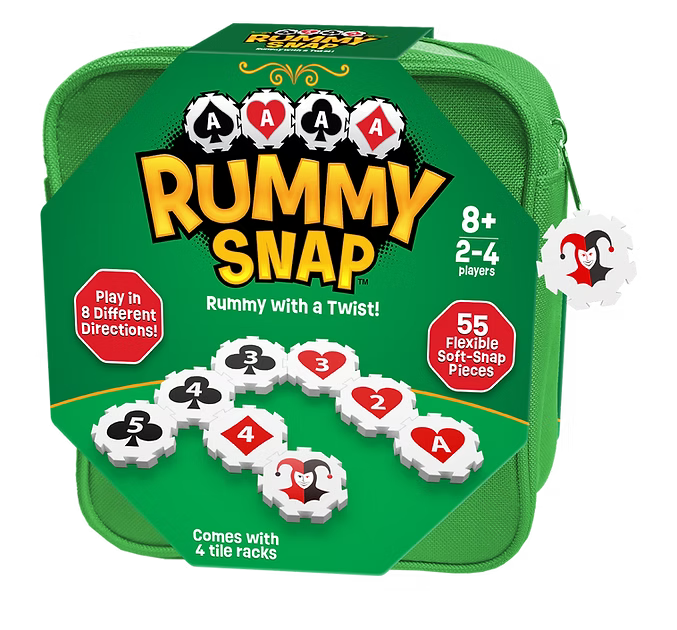 Rummy Snap Zipper Pouch