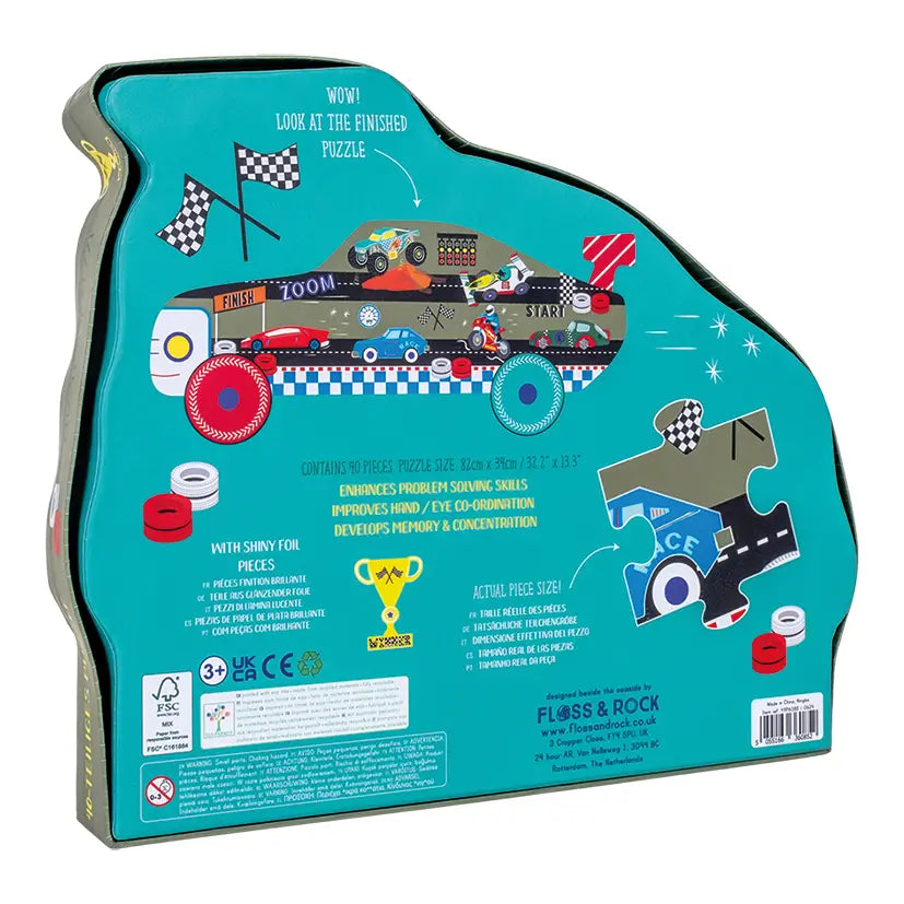 Jigsaw 40pc Cars