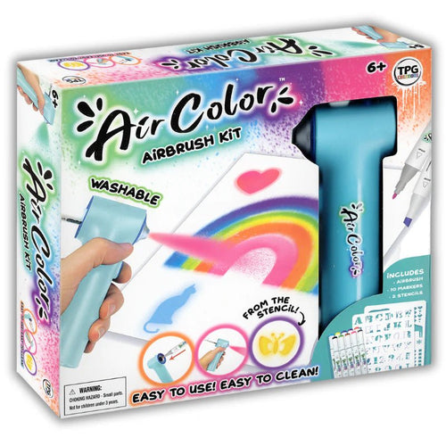 Air Color Brush 10 Color Kit Airbrush Water Paint Markers